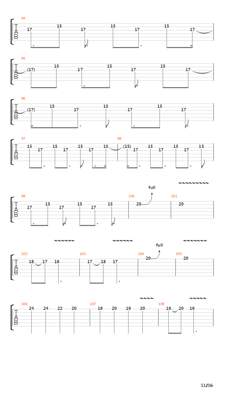 Flame吉他谱