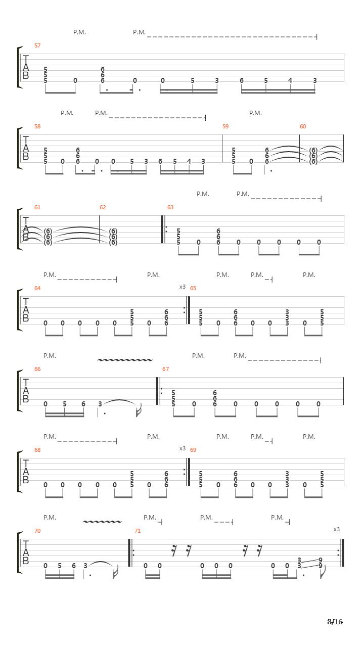 Flame吉他谱