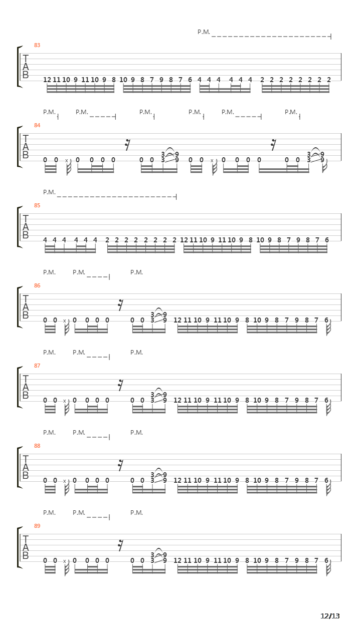 Flame吉他谱