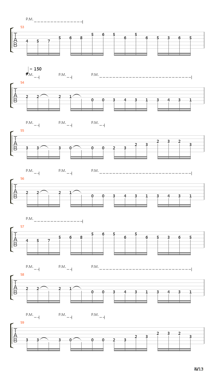 Flame吉他谱