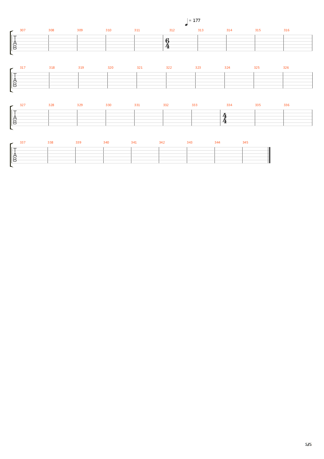 Implements Of Destruction吉他谱