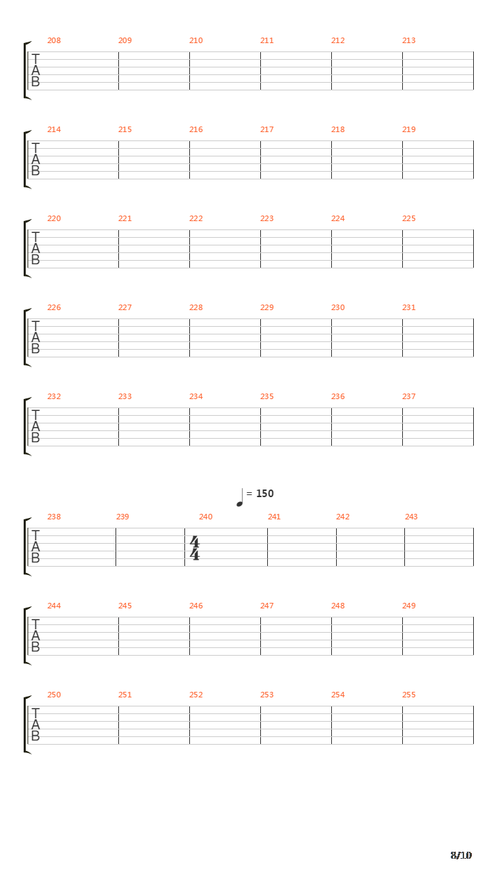 Implements Of Destruction吉他谱