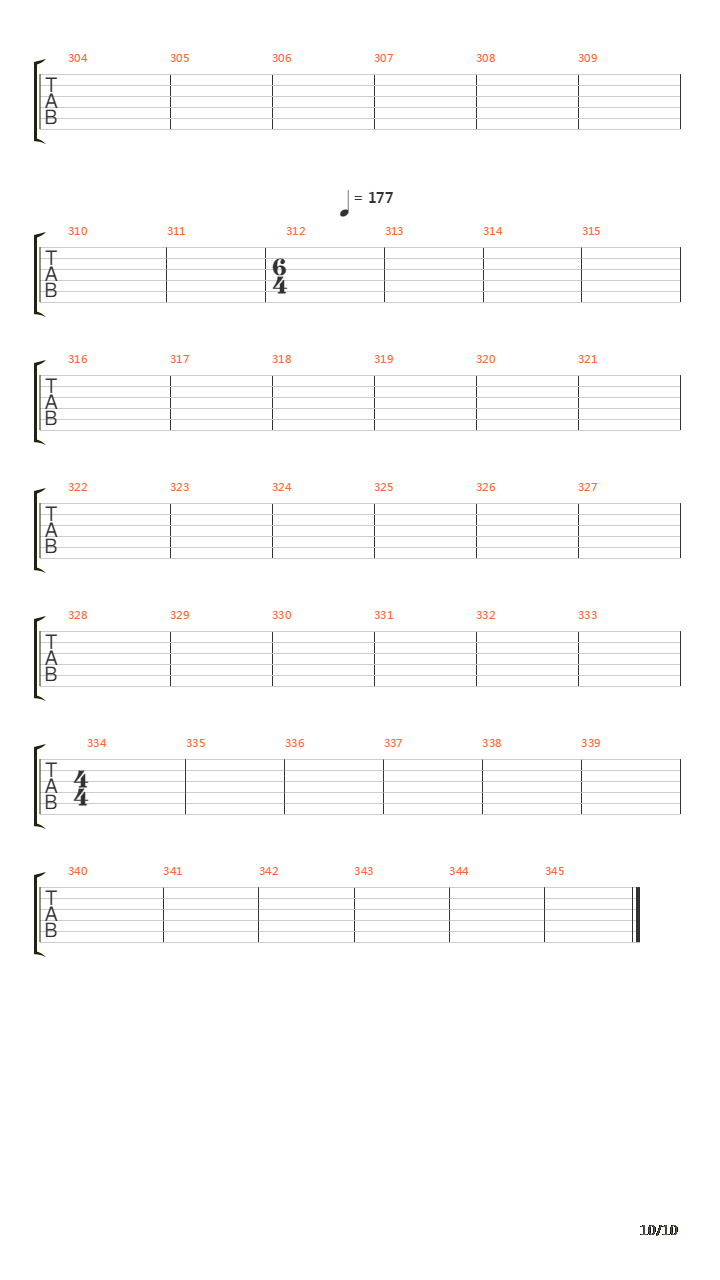 Implements Of Destruction吉他谱