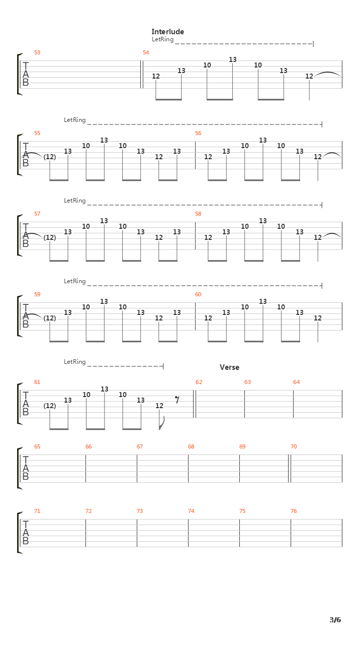 Secrets Of The Dead吉他谱