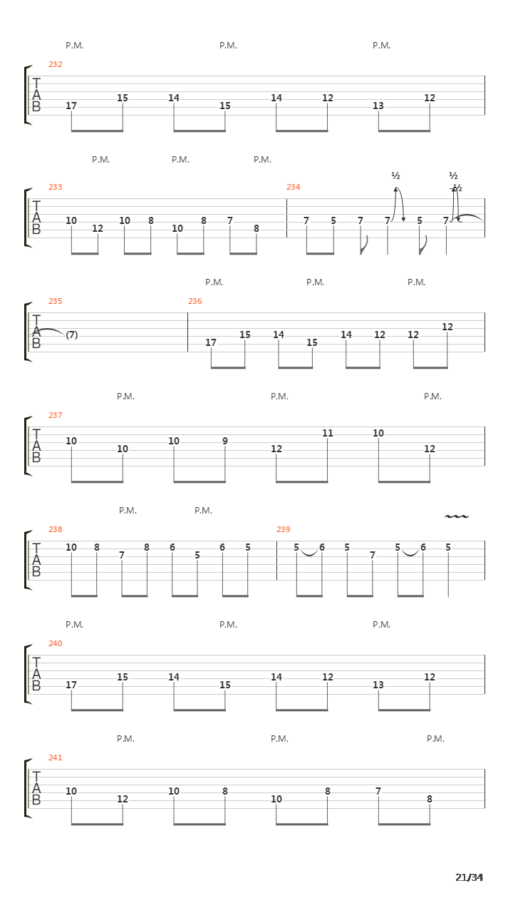 Six吉他谱