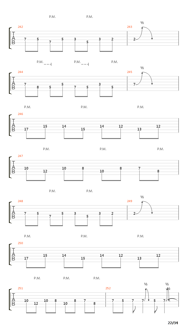 Six吉他谱