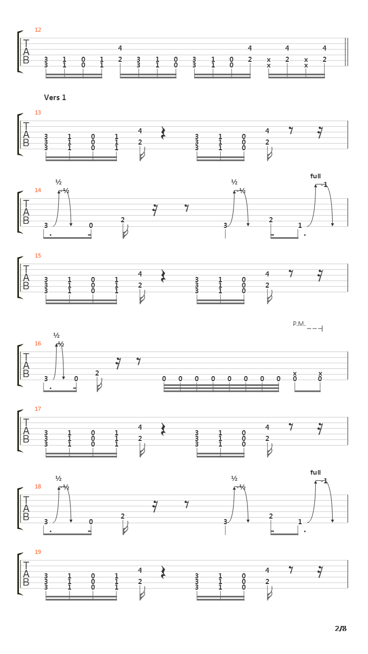 The Dehumanizing Process吉他谱