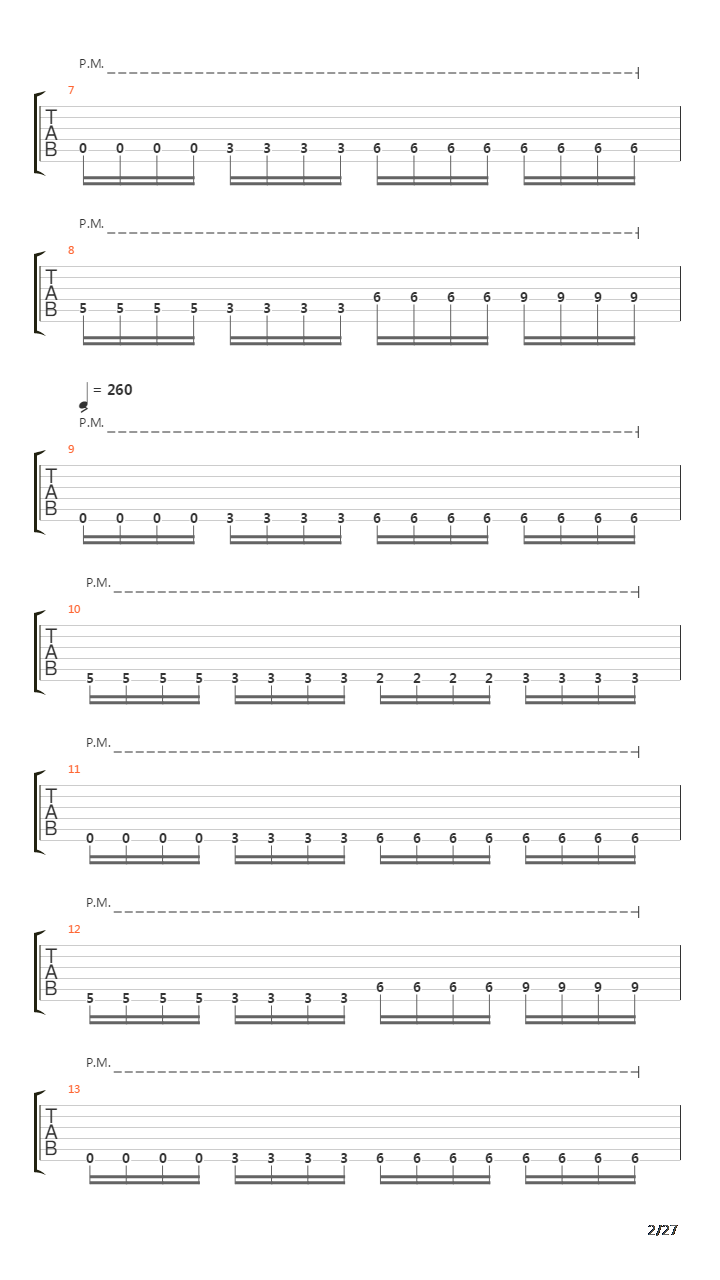 Dead And Dripping吉他谱