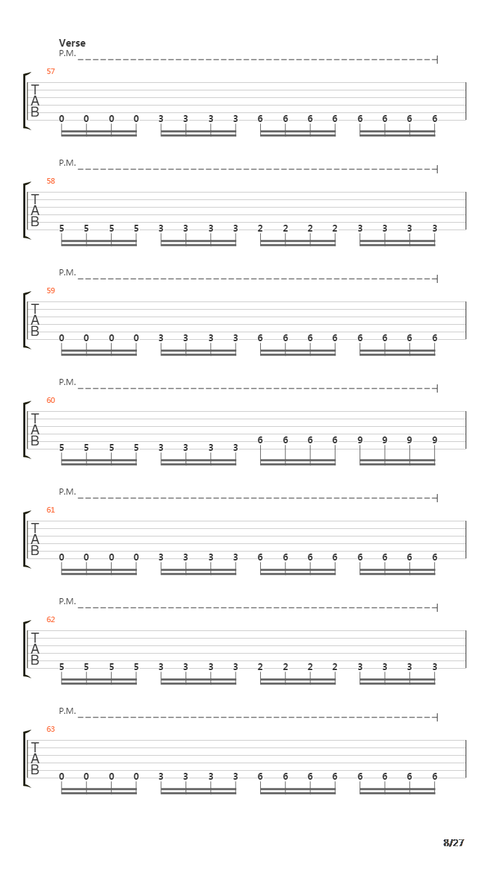 Dead And Dripping吉他谱