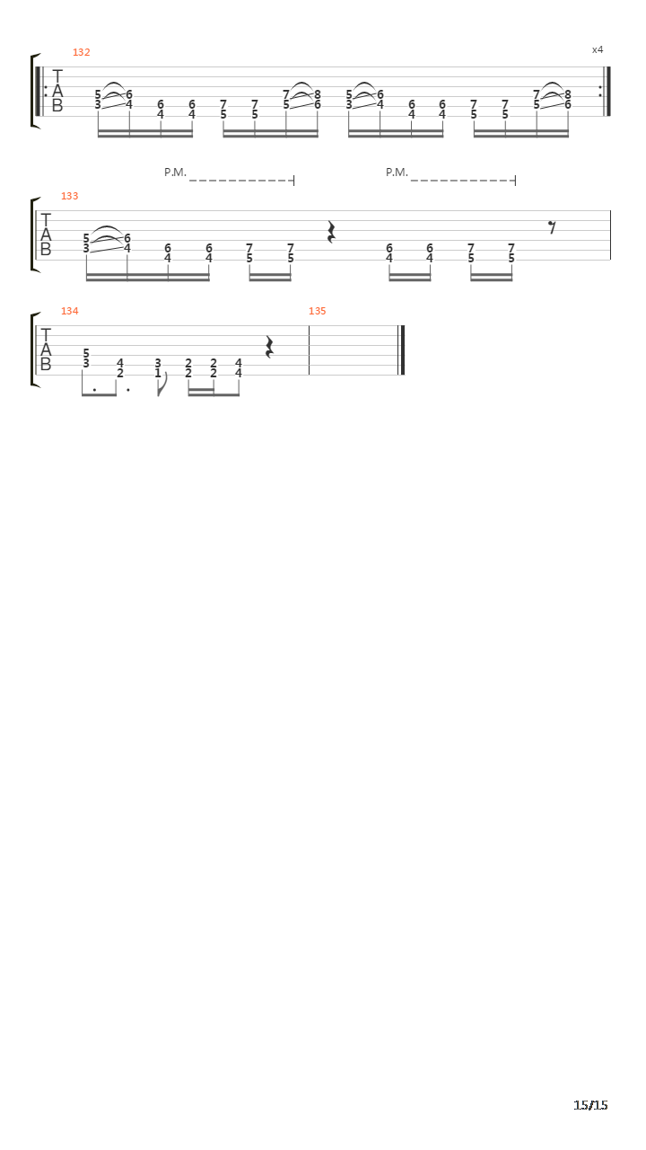 Emaciate吉他谱