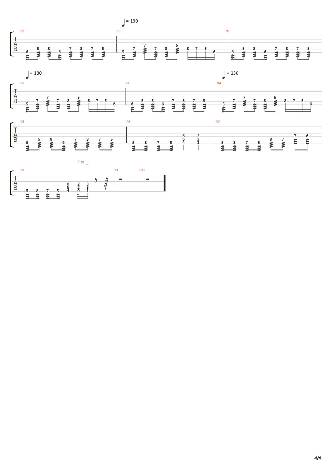 Phobophile吉他谱