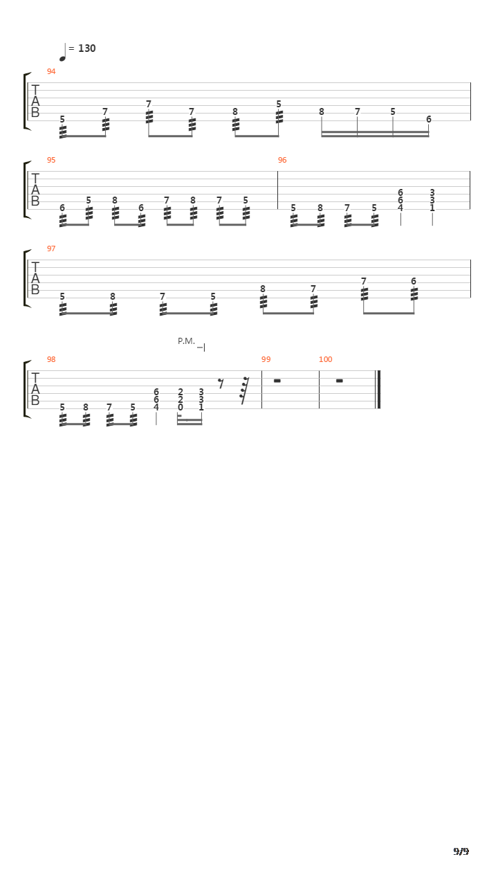 Phobophile吉他谱