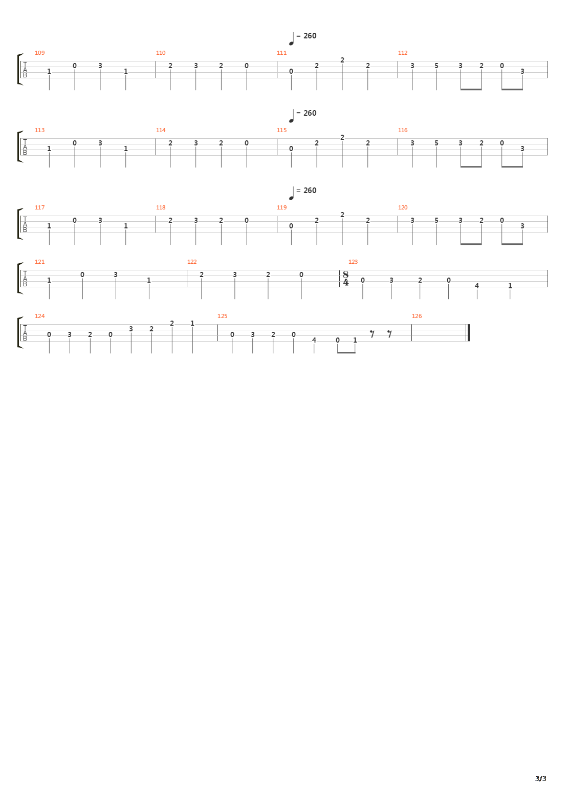 Phobophile吉他谱