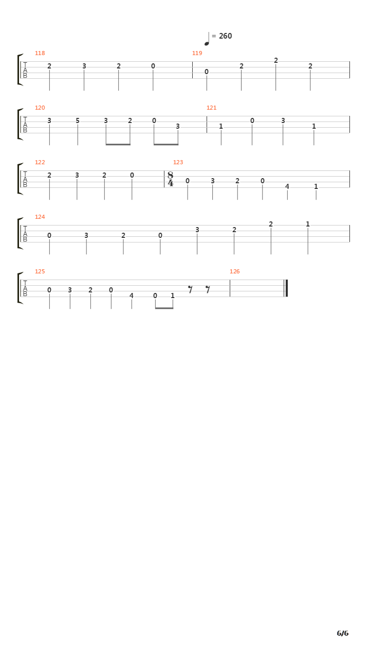 Phobophile吉他谱