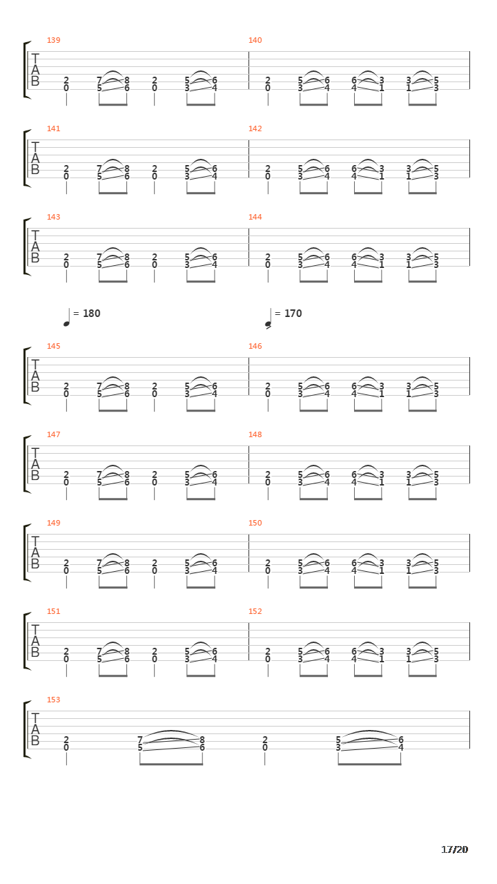 Serial Messiah吉他谱