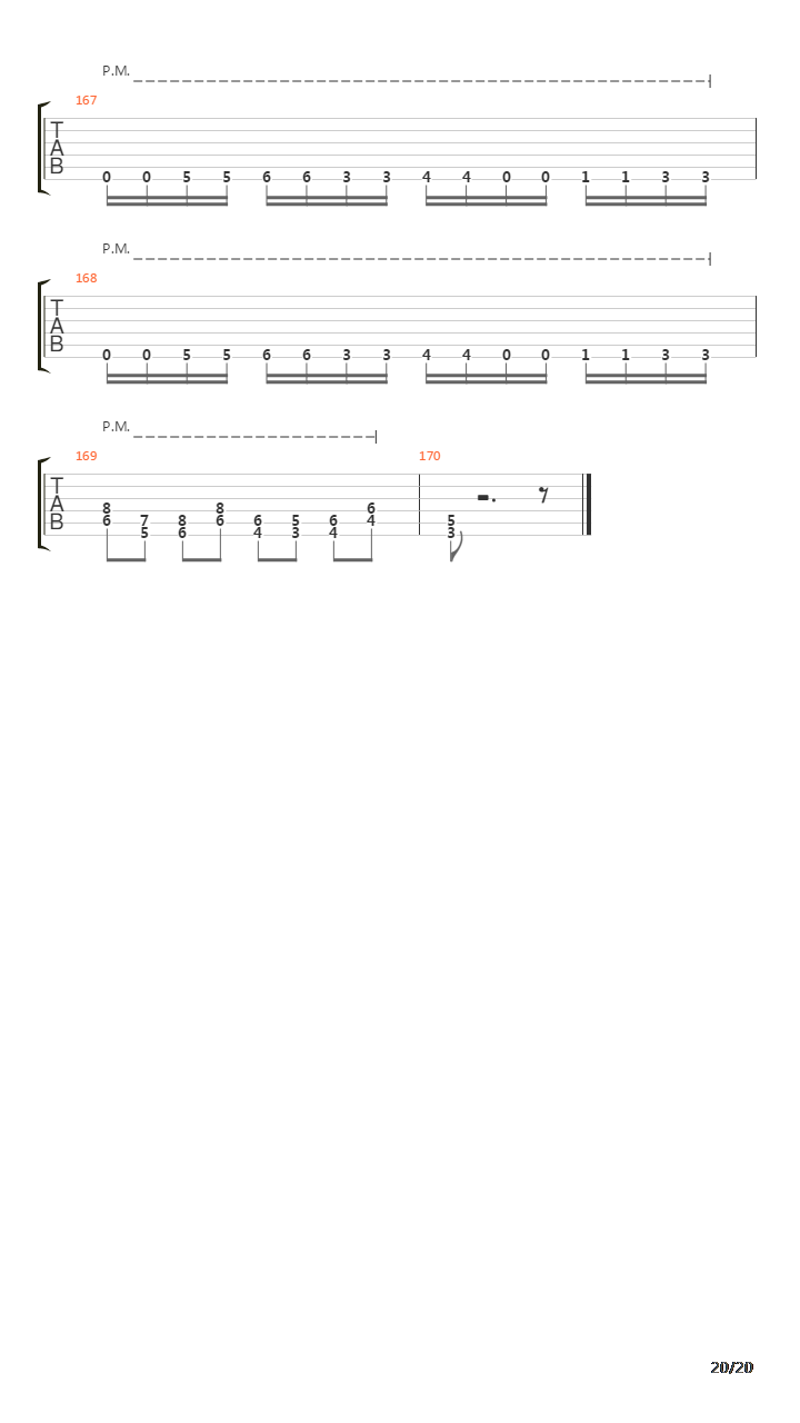 Serial Messiah吉他谱