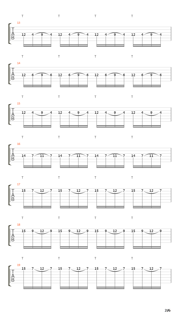 Aerodynamic吉他谱