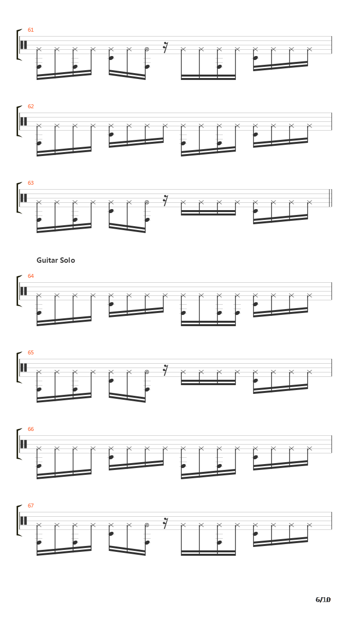 Fragments Of Time吉他谱