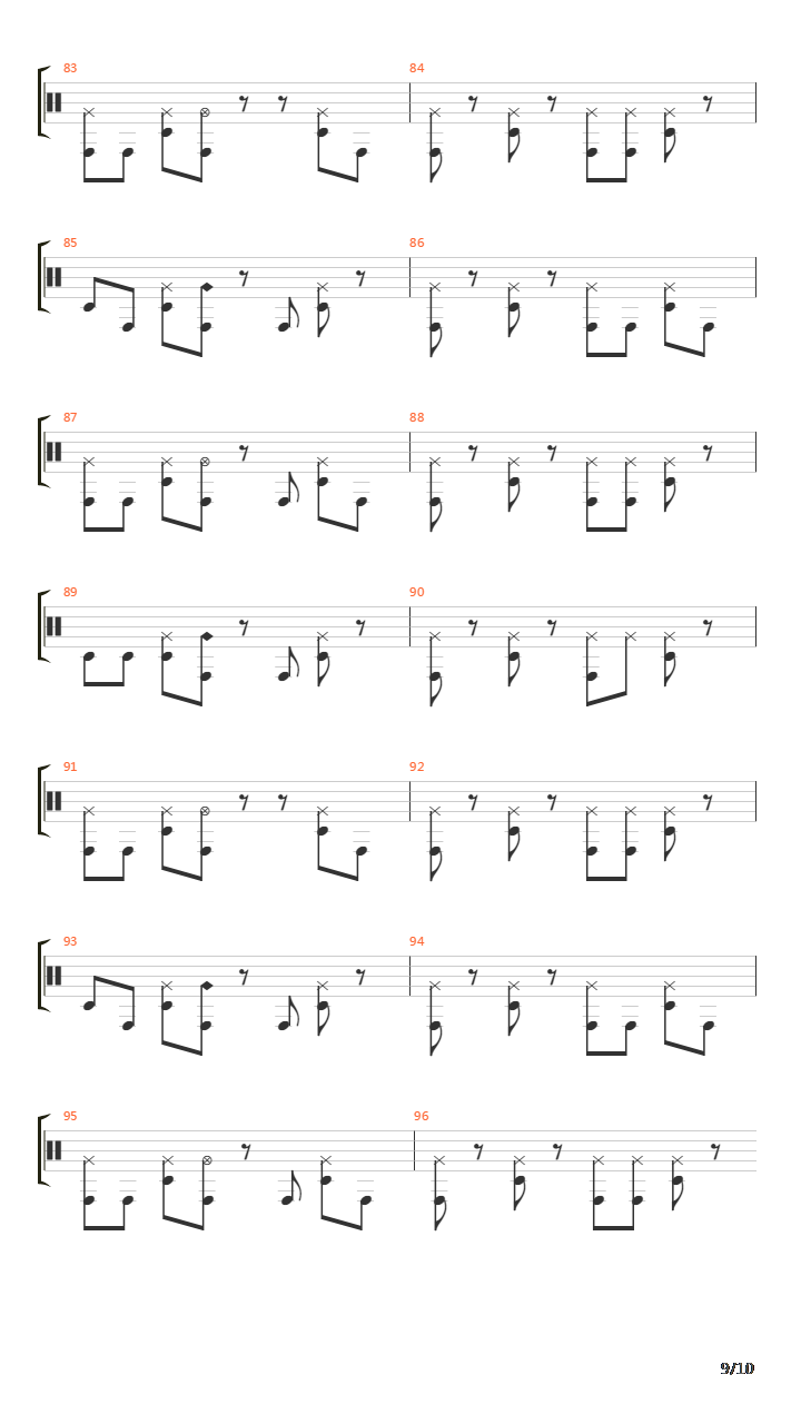 Fragments Of Time吉他谱