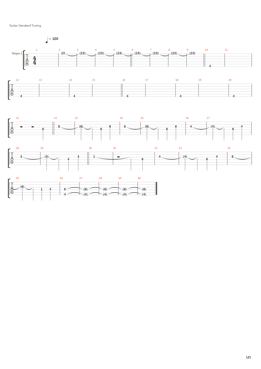 The Grid吉他谱