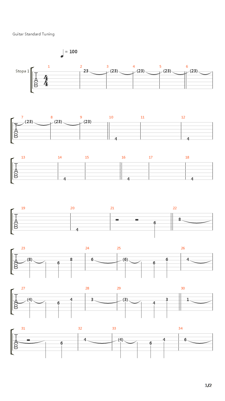 The Grid吉他谱