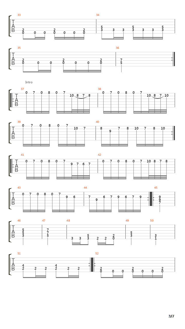 Mais Of Orleans吉他谱