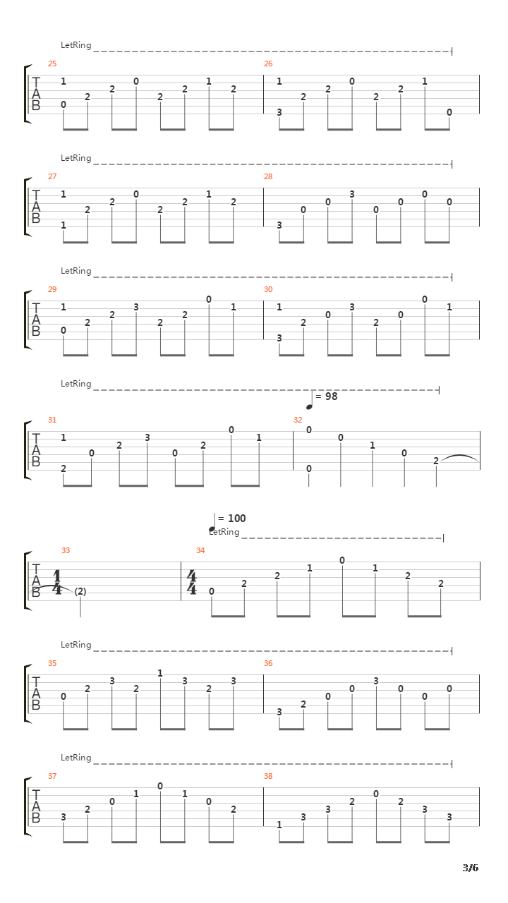 Wood Song吉他谱