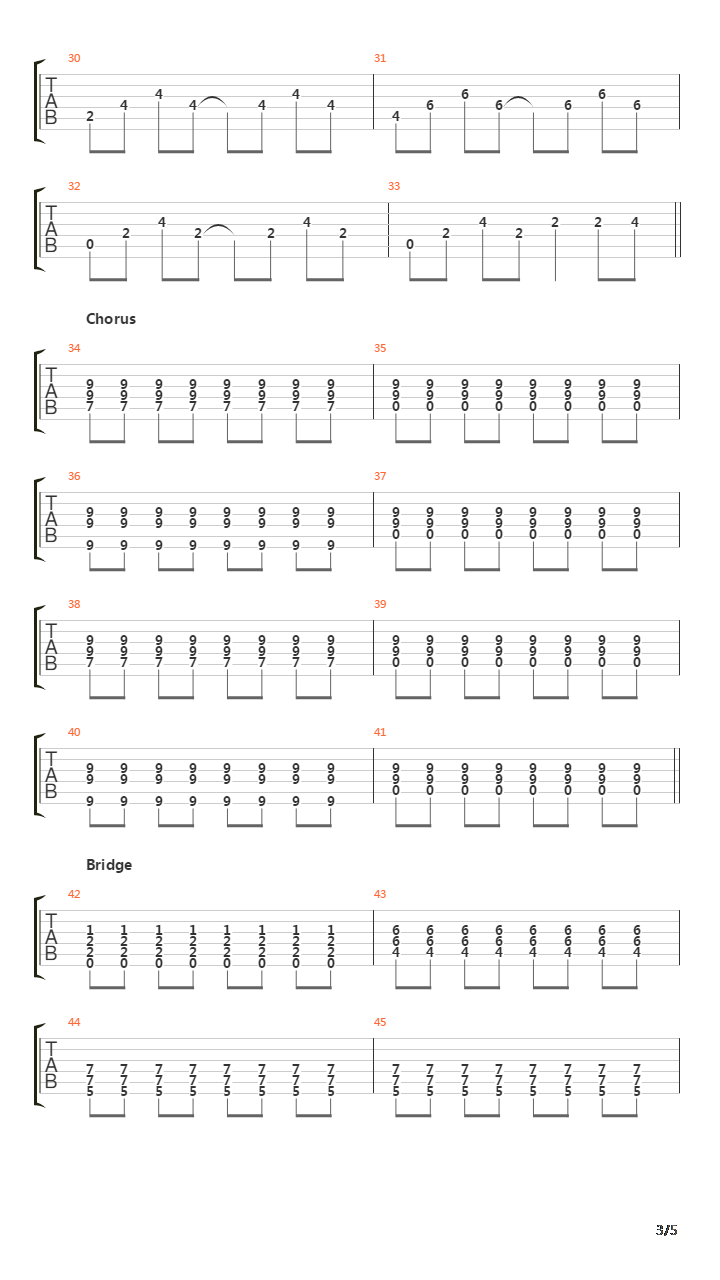 Stolen吉他谱