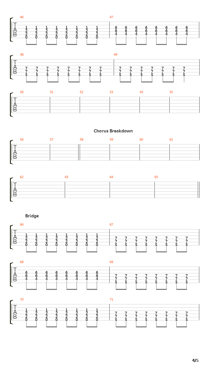 Stolen吉他谱