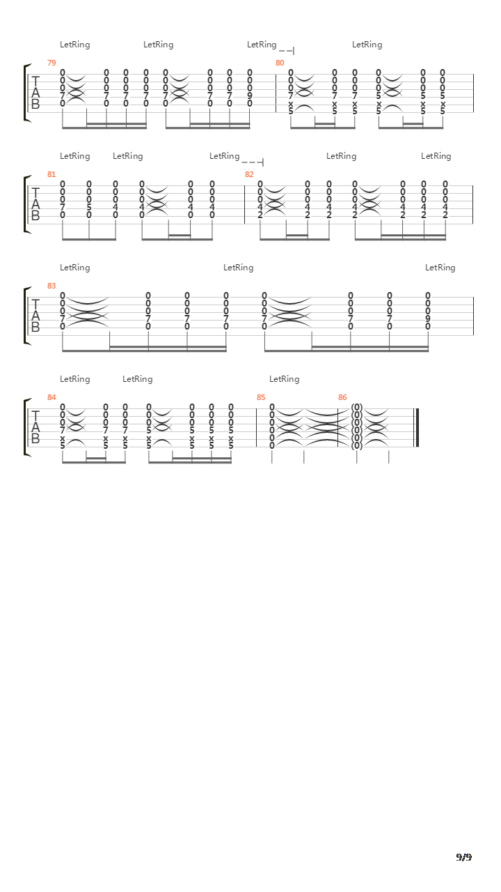 Turpentine Chaser吉他谱