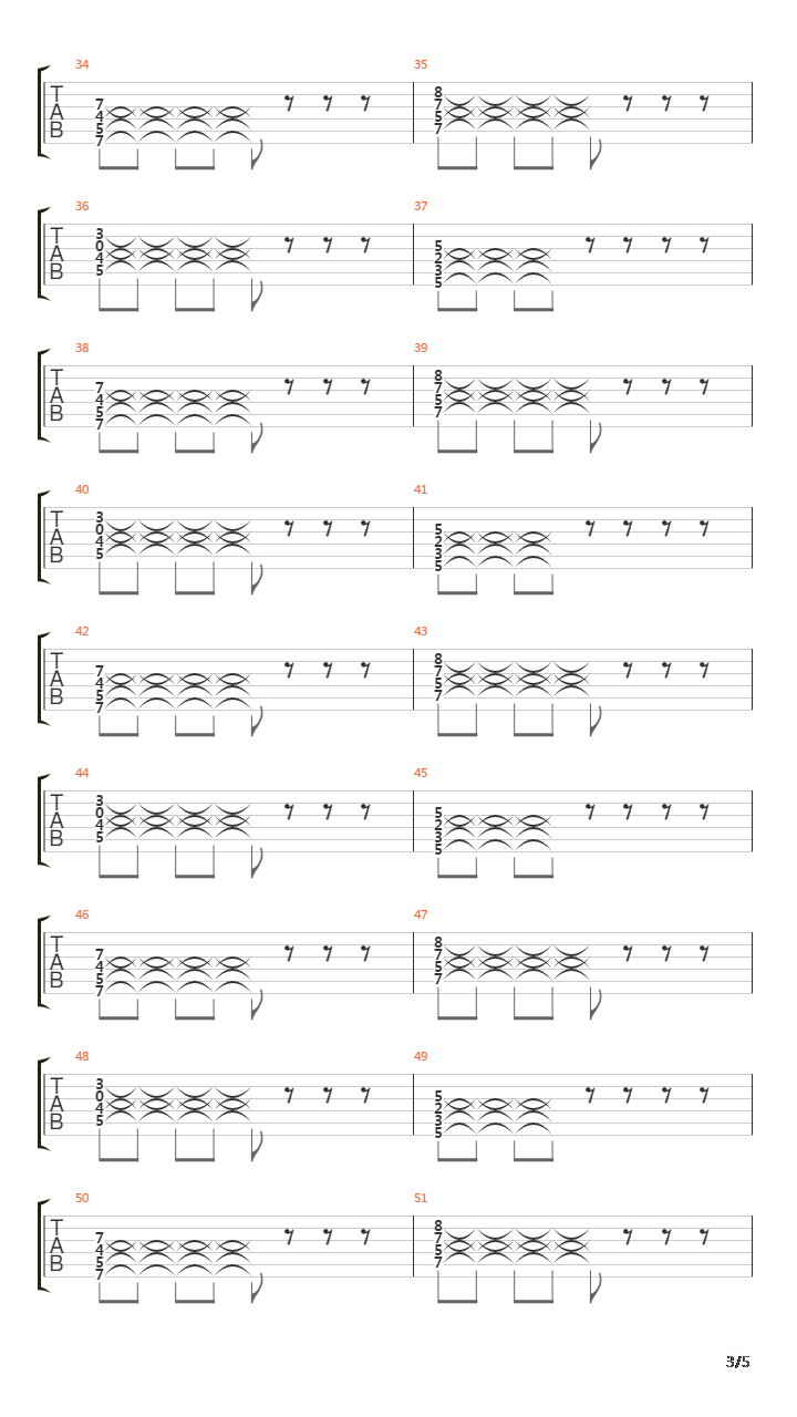 41吉他谱