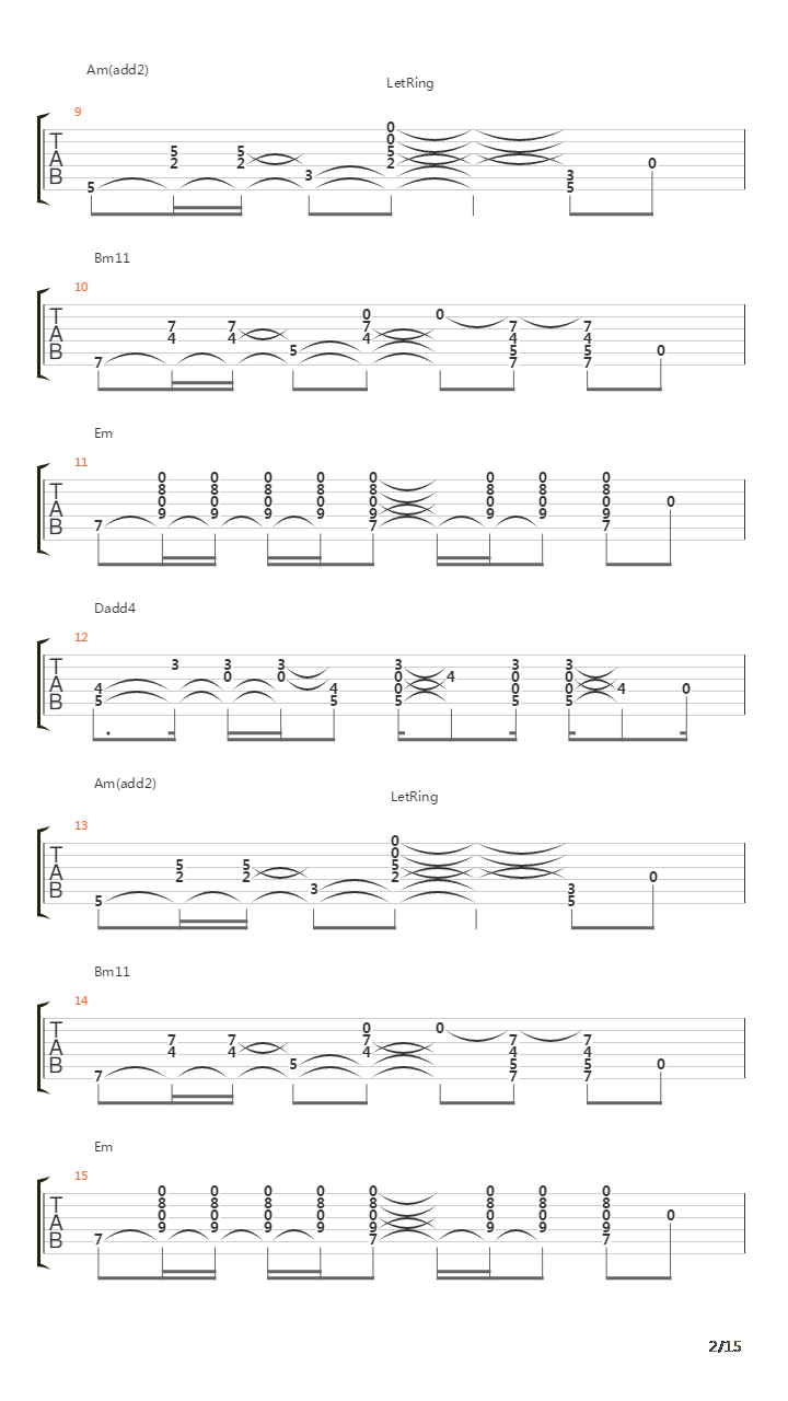41吉他谱