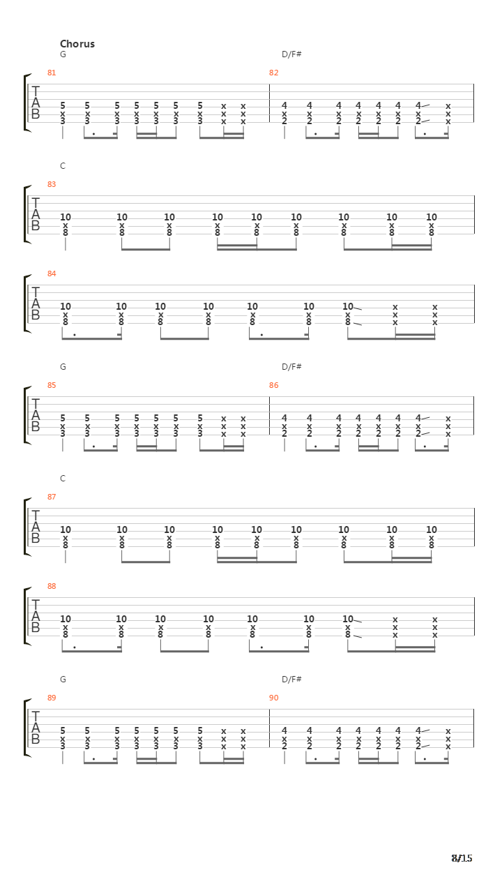 41吉他谱