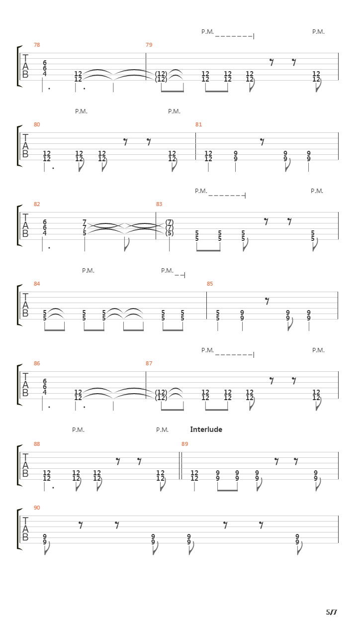 Carry Me吉他谱