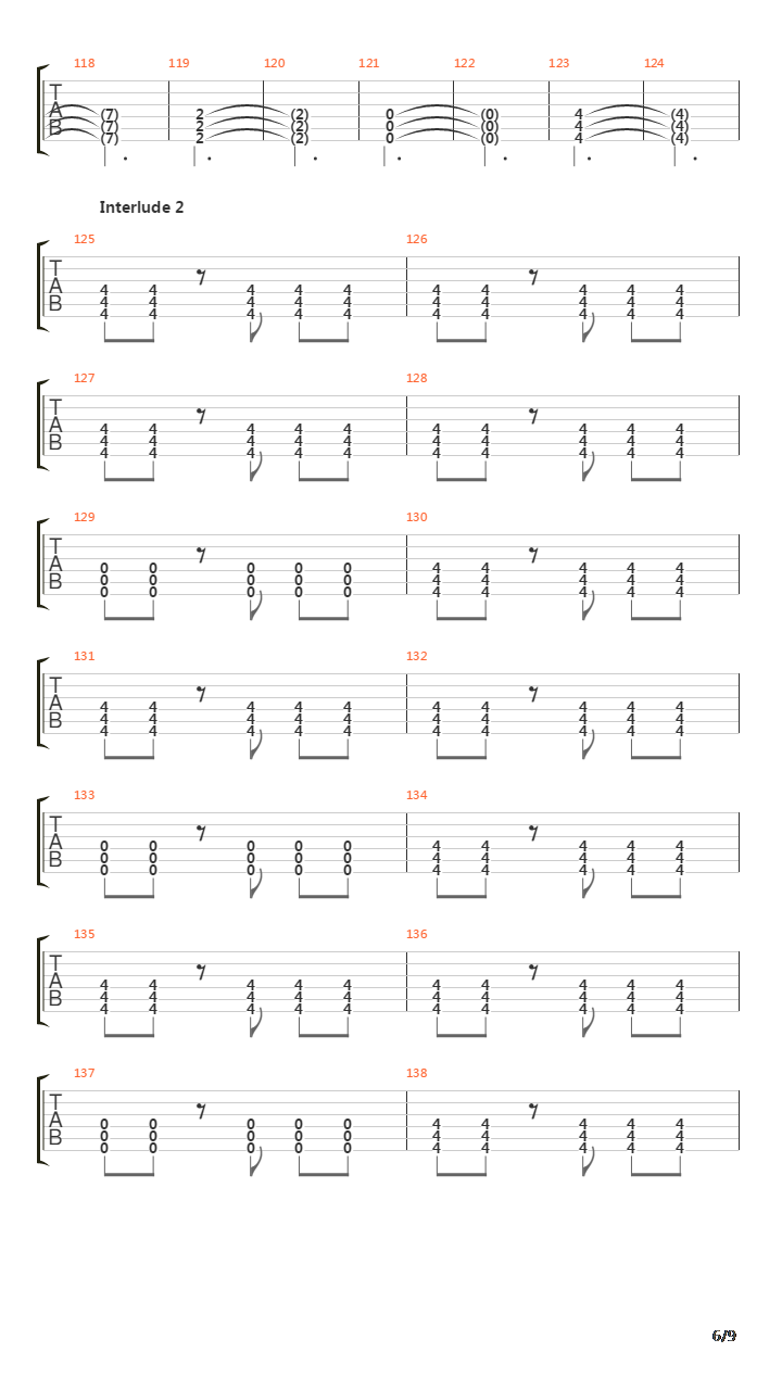 Losing You吉他谱