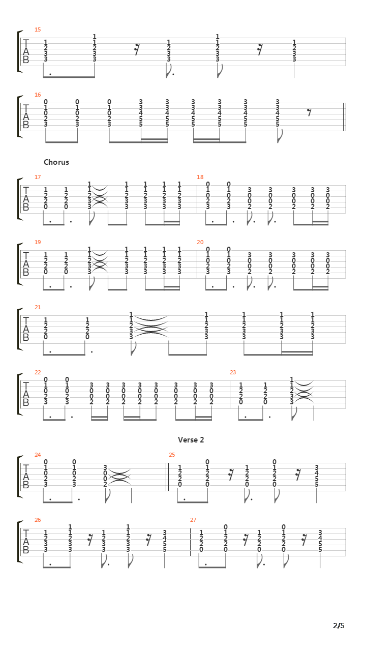 Promise Me吉他谱