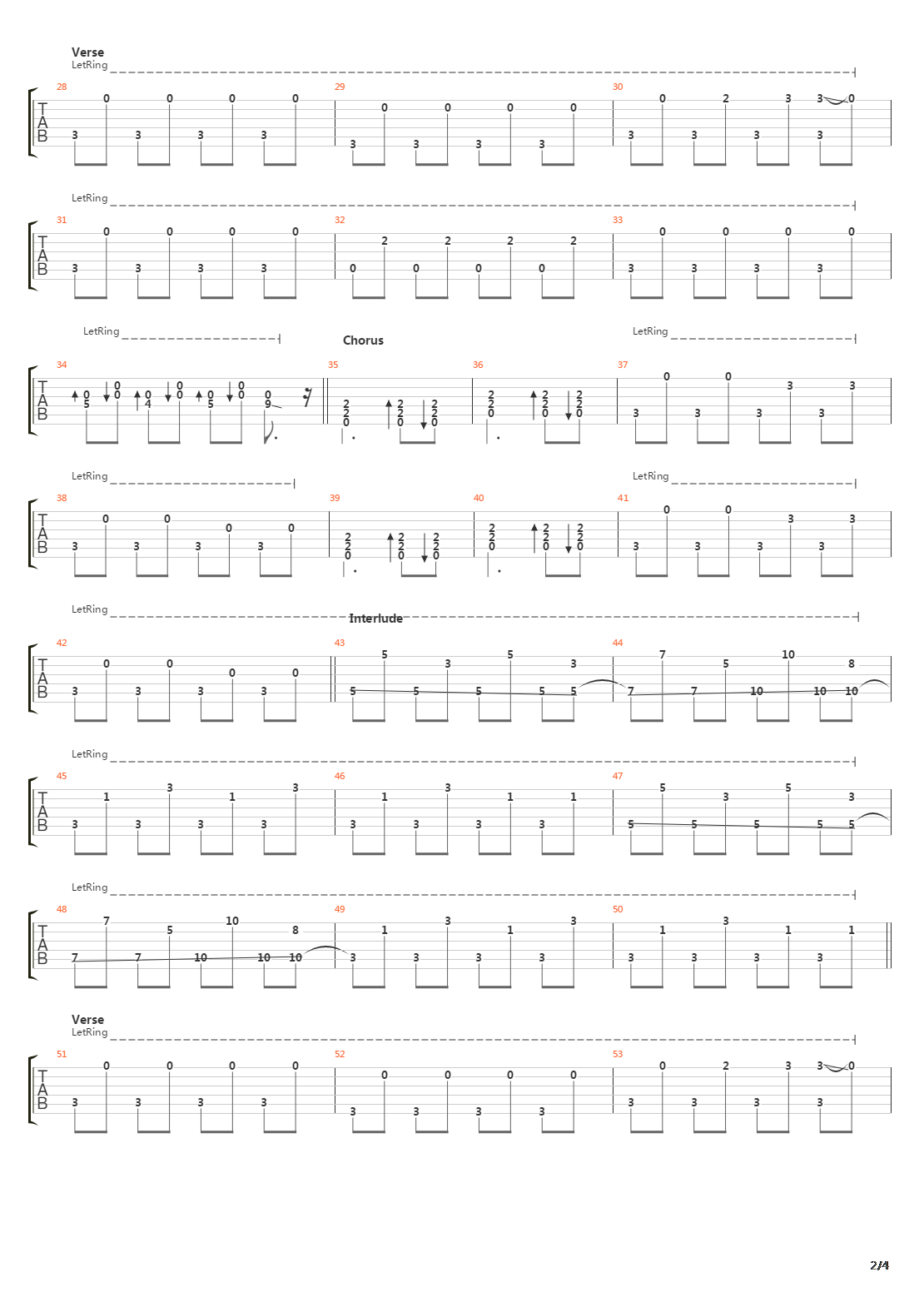 405吉他谱