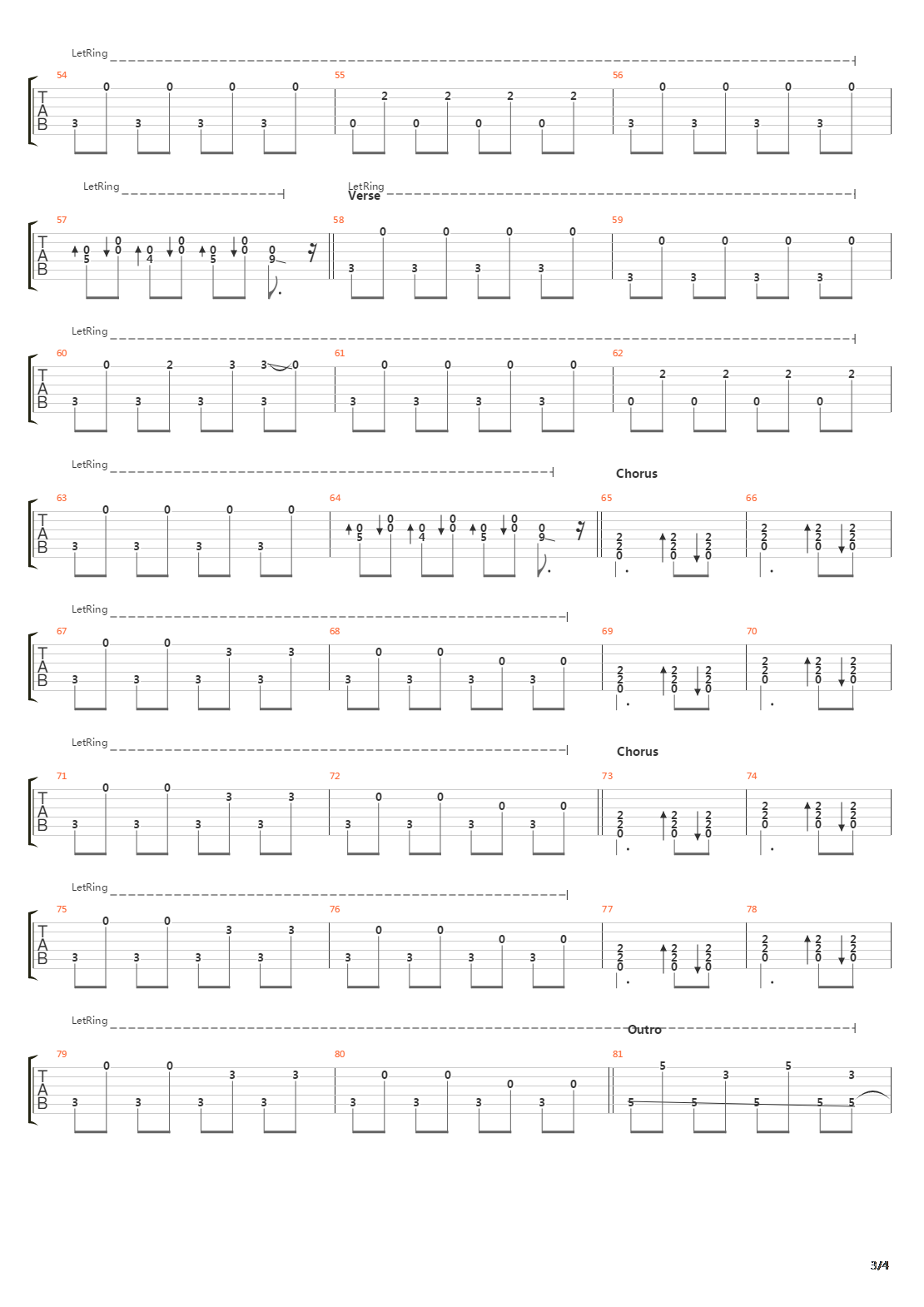 405吉他谱