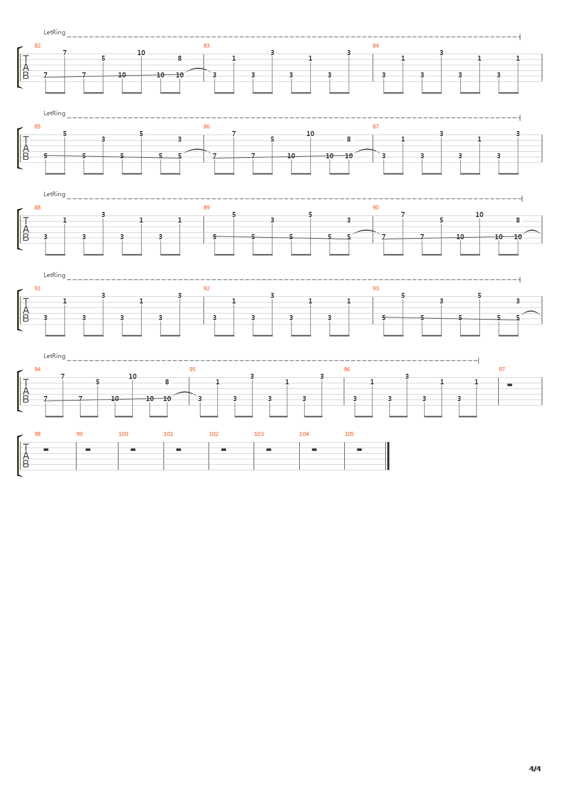 405吉他谱