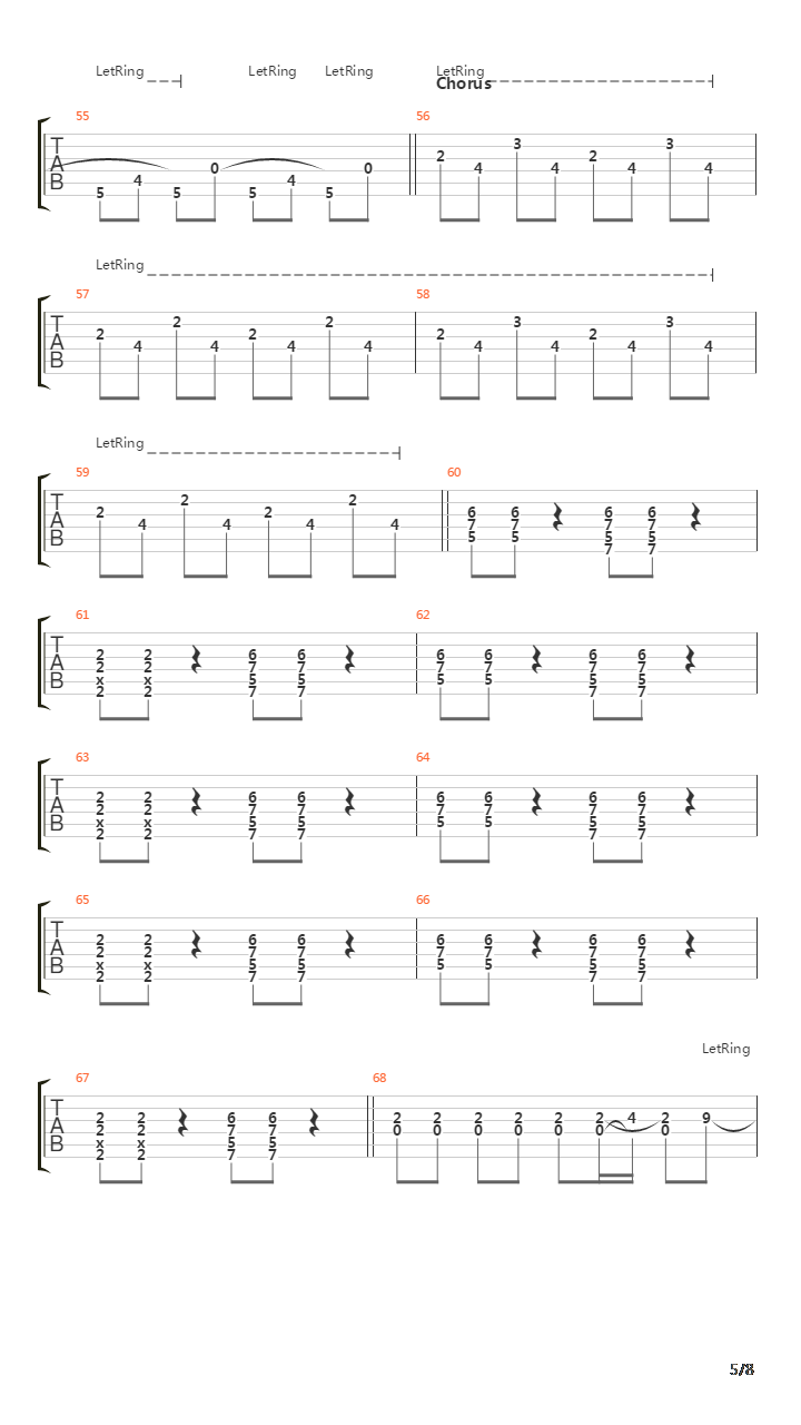 A Movie Script Ending吉他谱