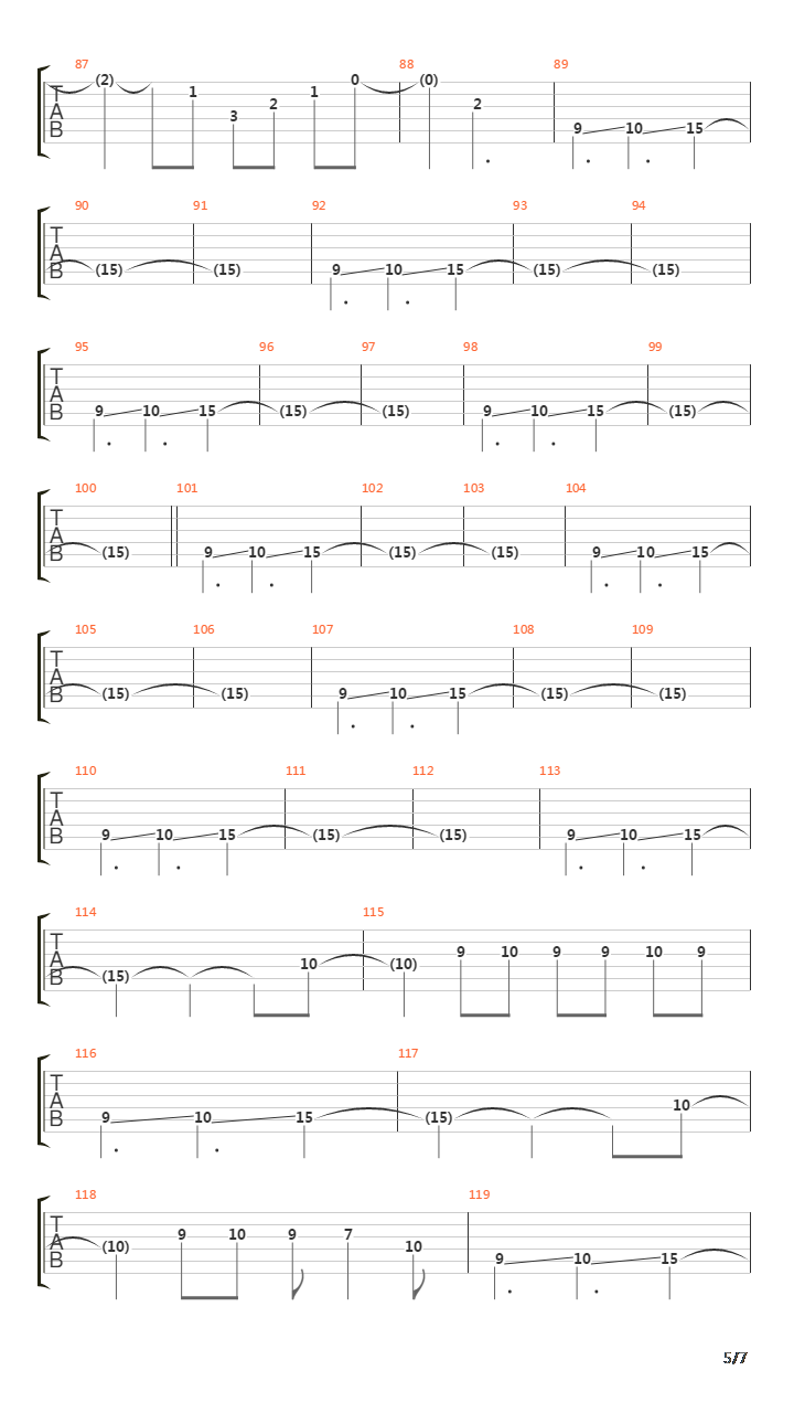 Bixby Canyon Bridge吉他谱