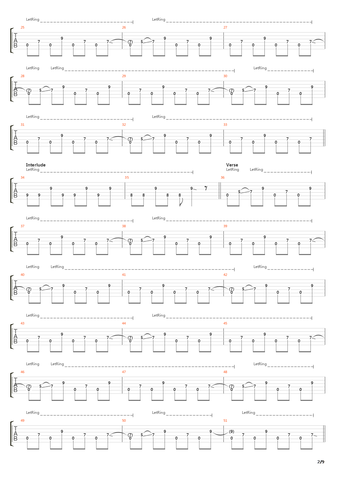 Doors Unlocked And Open吉他谱