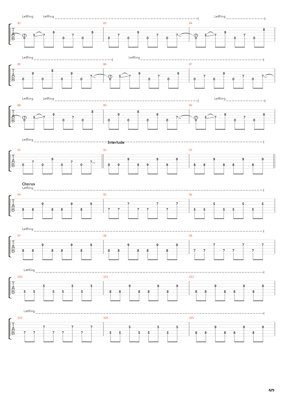 Doors Unlocked And Open吉他谱