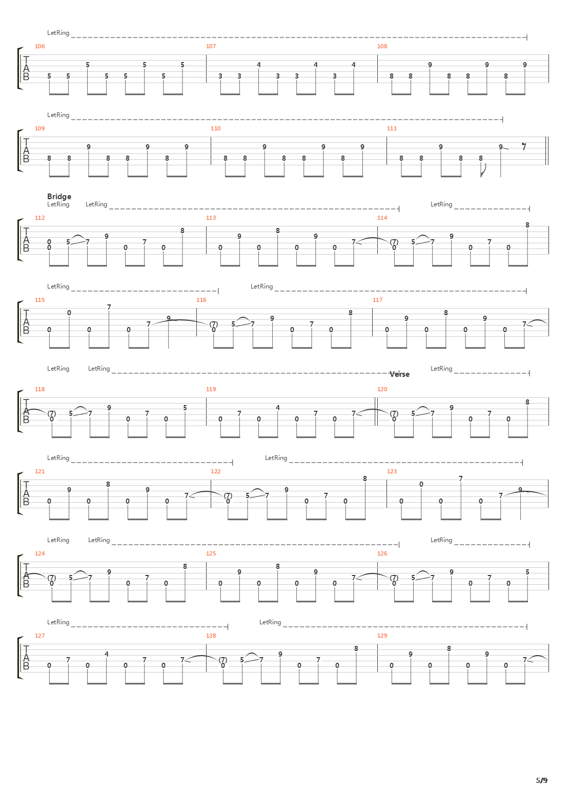 Doors Unlocked And Open吉他谱