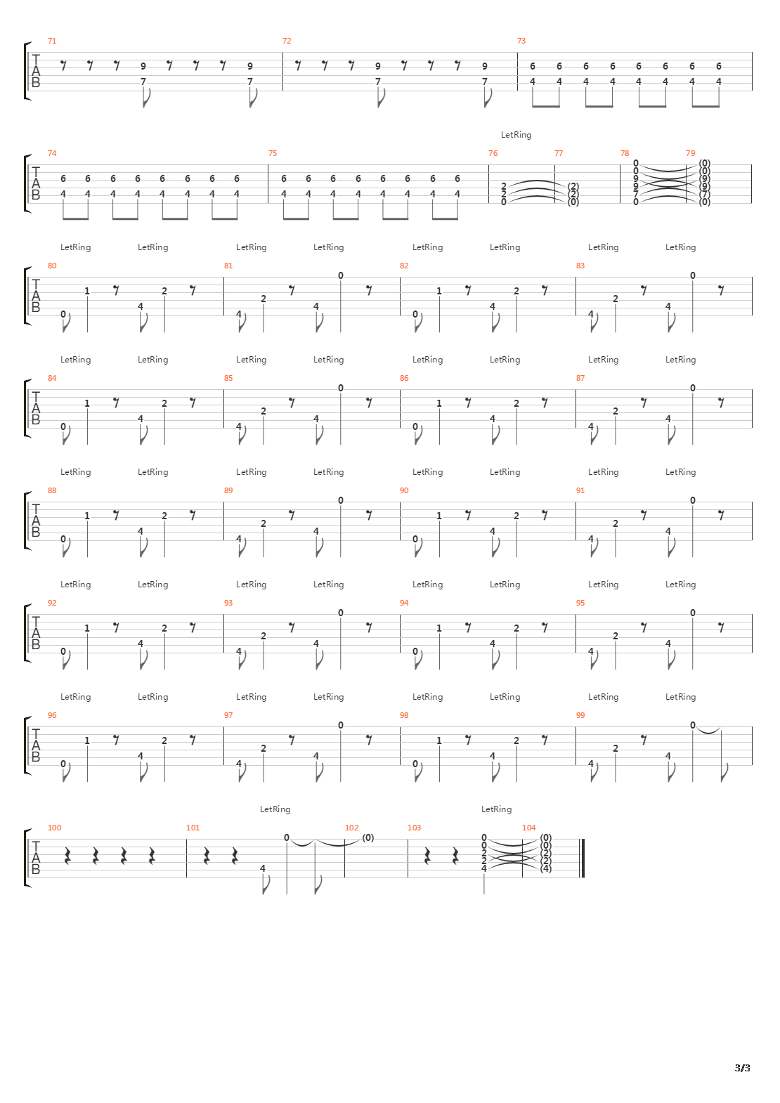 Expo 86吉他谱