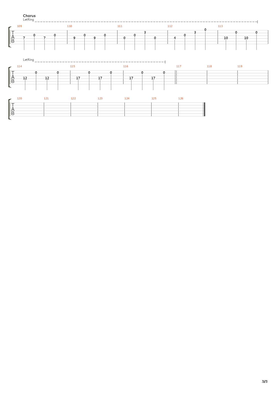 Grapevine Fires吉他谱