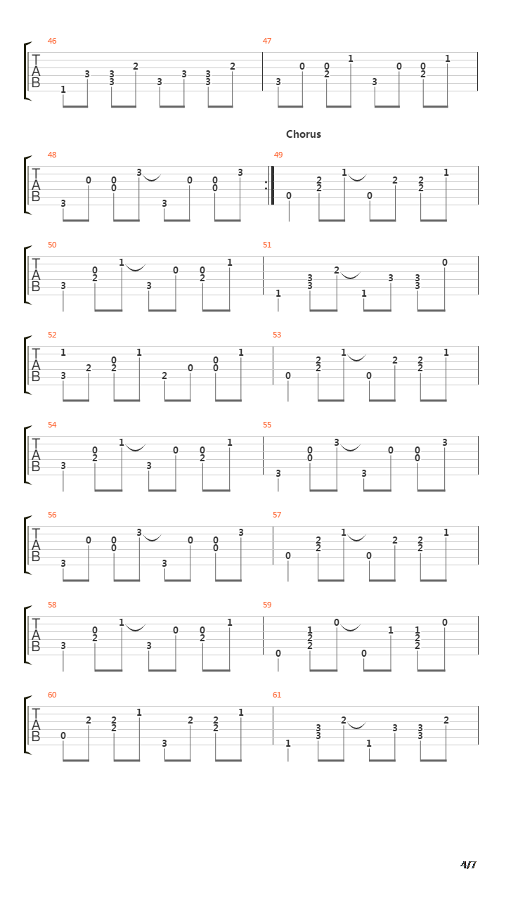 I Will Follow You Into The Dark吉他谱