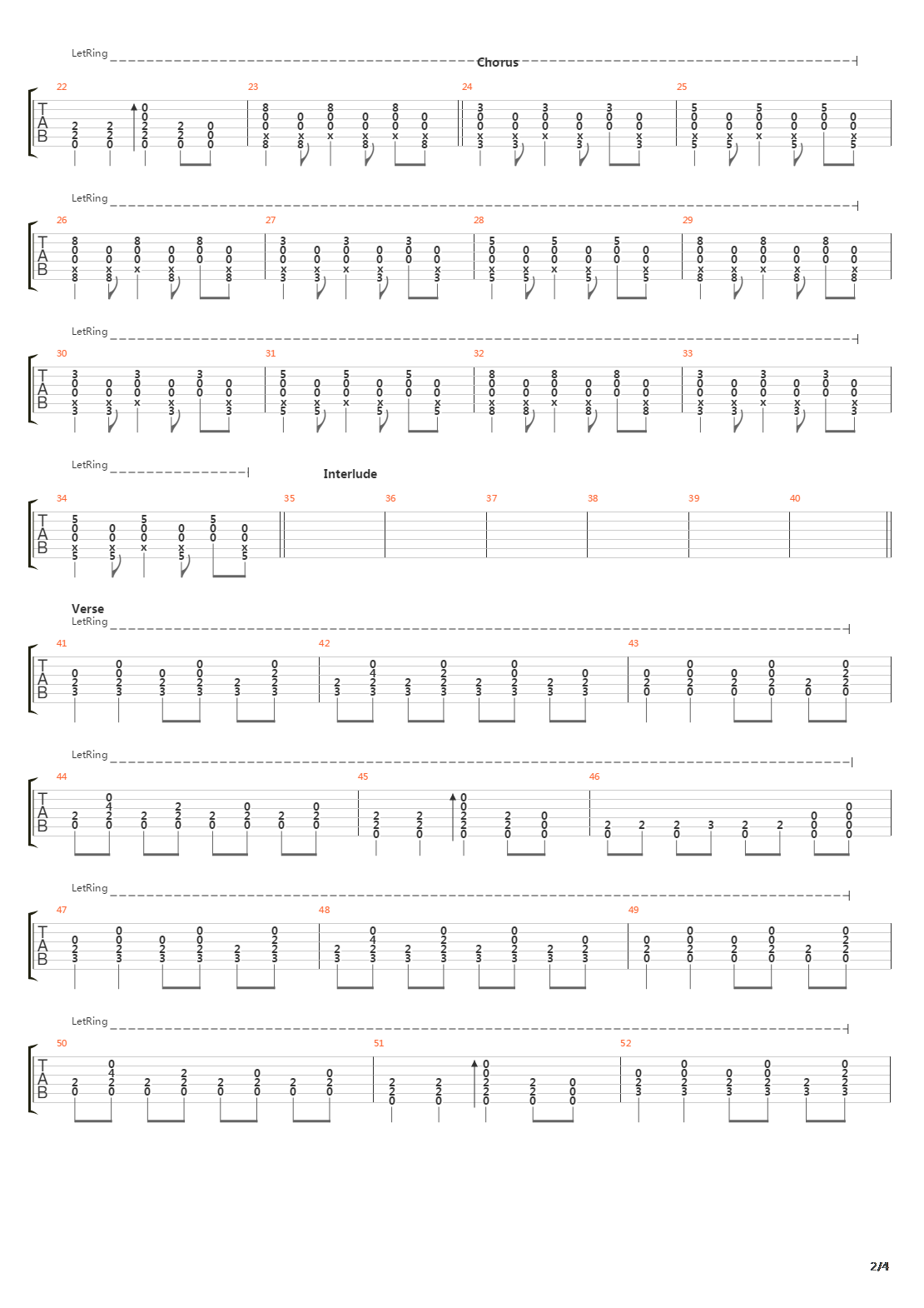 Title And Registration吉他谱