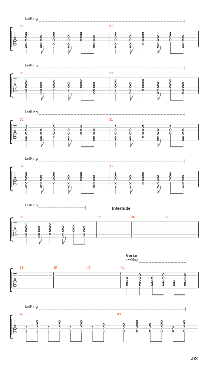 Title And Registration吉他谱