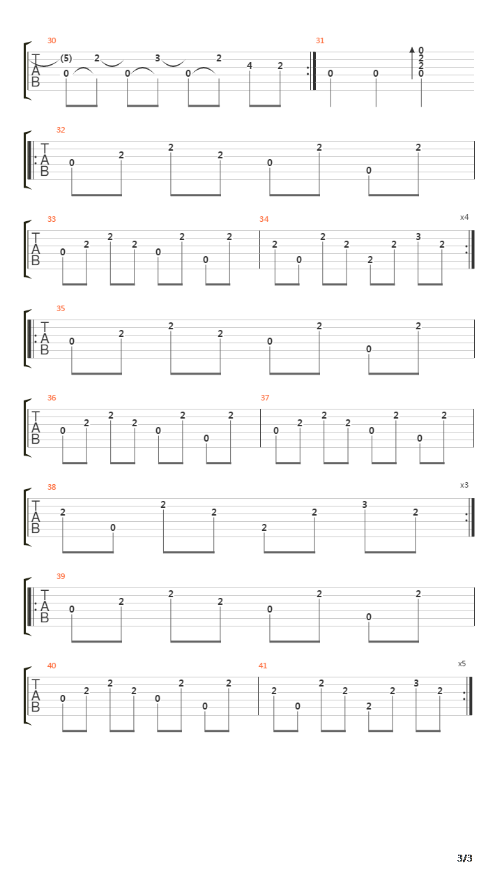 Title And Registration吉他谱